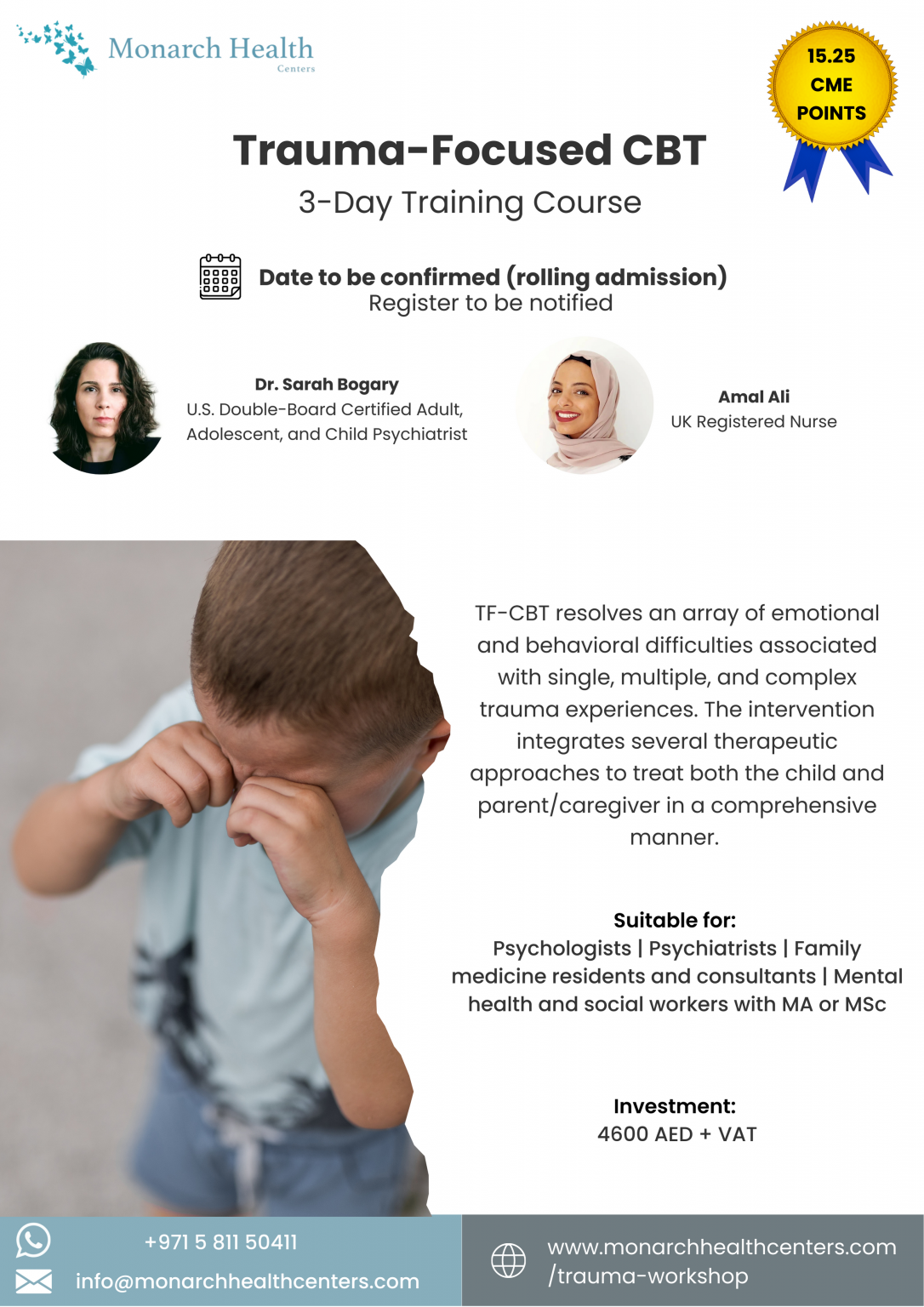 TraumaFocused CBT Training Dubai, UAE Find a Therapist, Psychologist, Counselor